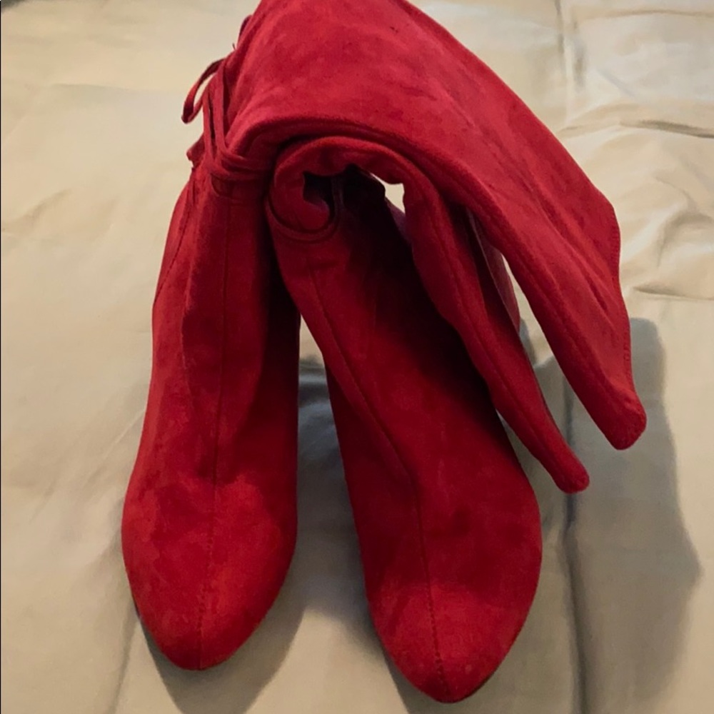 Red boots